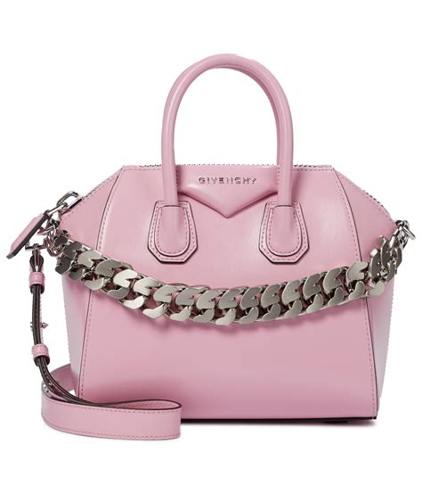 givenchy antigona pink and black